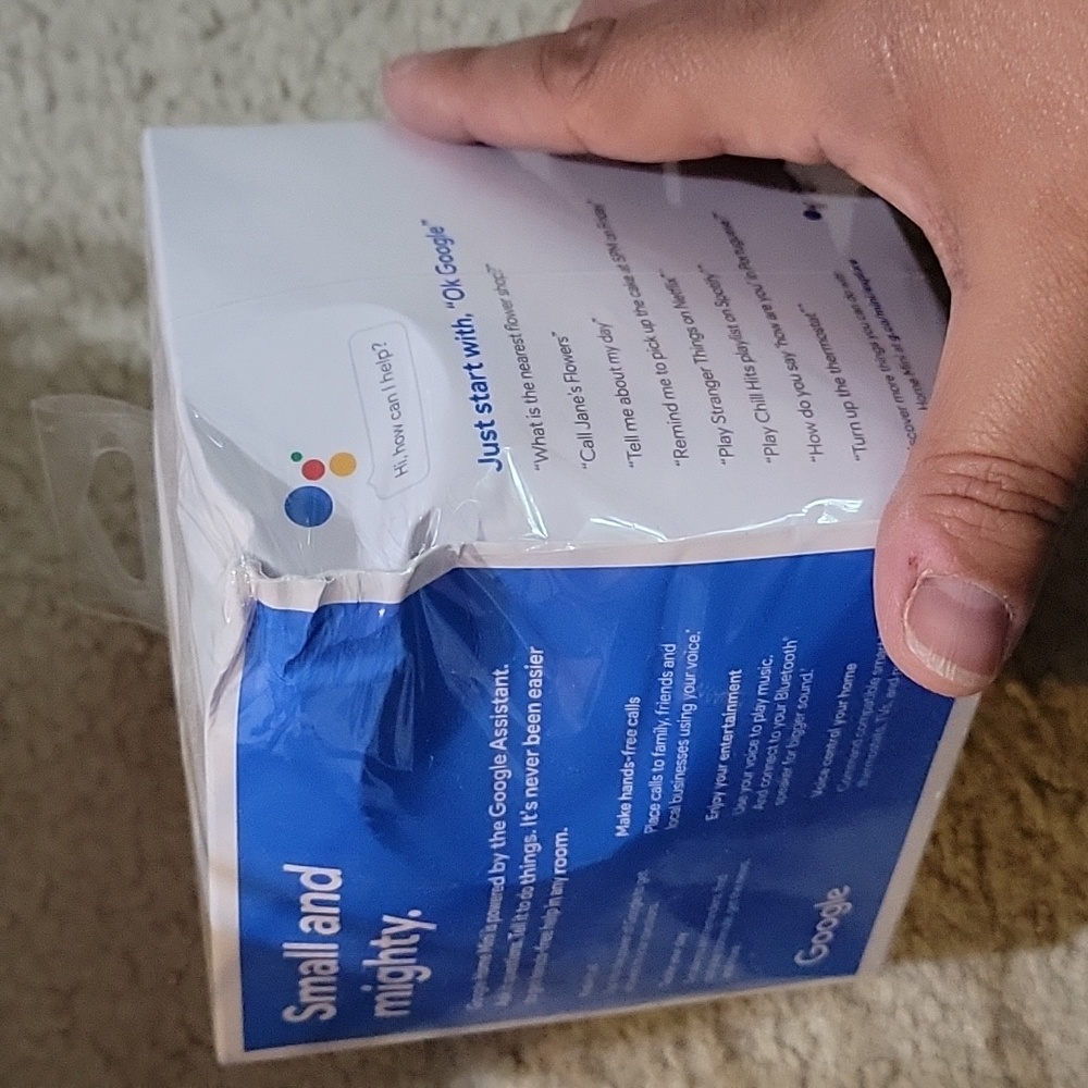 Google mini assistant- chalk - Picture 9 of 9